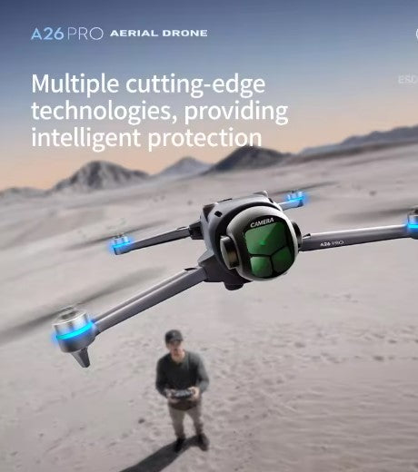 Original A26Pro Foldable RC Drone 8K HD 4K Dual Camera 5G WIFI FPV Brushless Obstacle Avoidance Professional Aerial Quadcopter